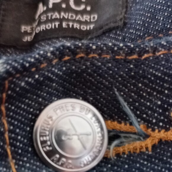 A.P.C. selvedge jeans petit standard size 29 - Picture 4 of 16